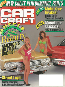 CAR CRAFT 1991 MAR - MUSCLE CARS & BIKINIS, ZL1, 5.0L